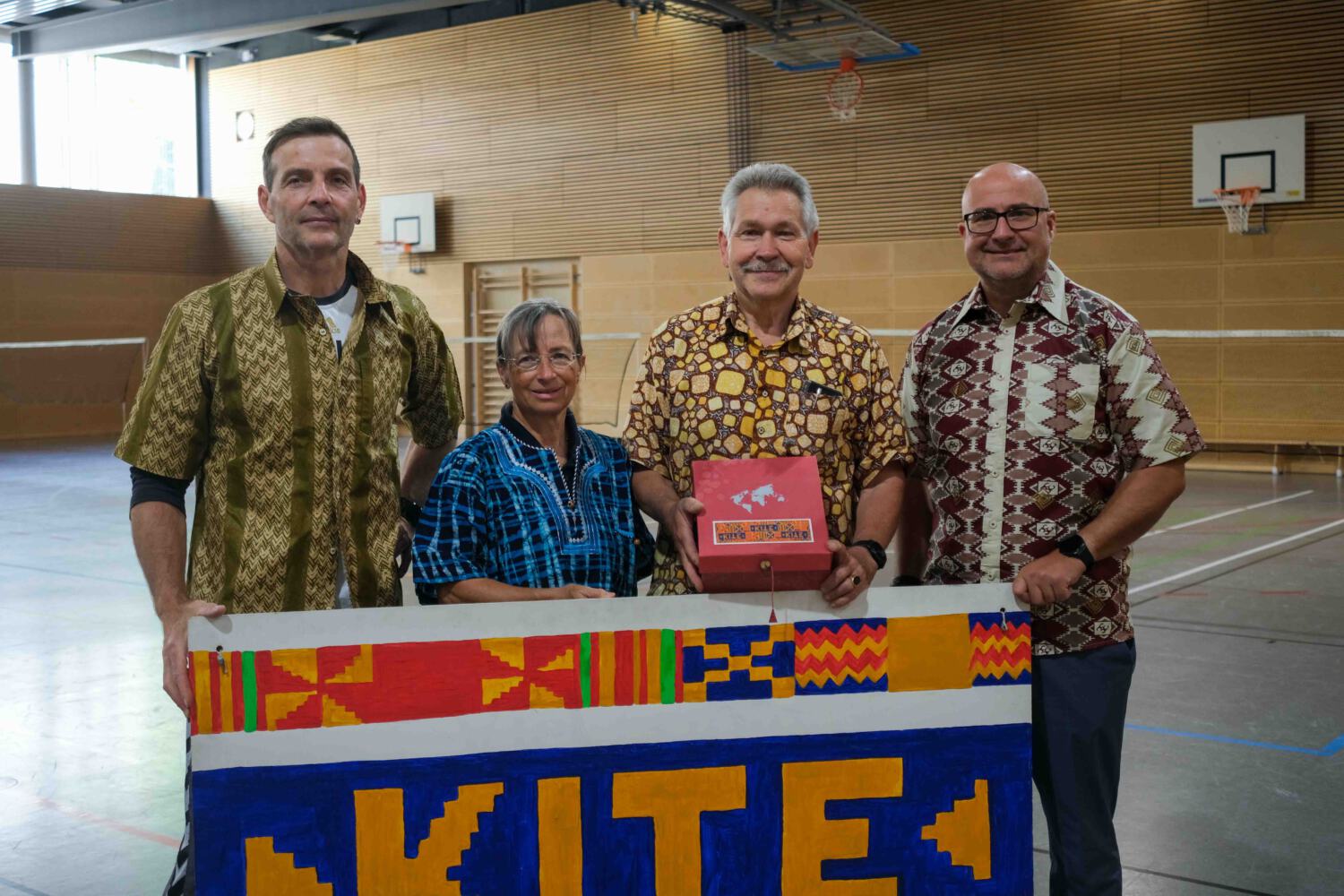 KITE Spenden Turnhalle (Foto: AVG)