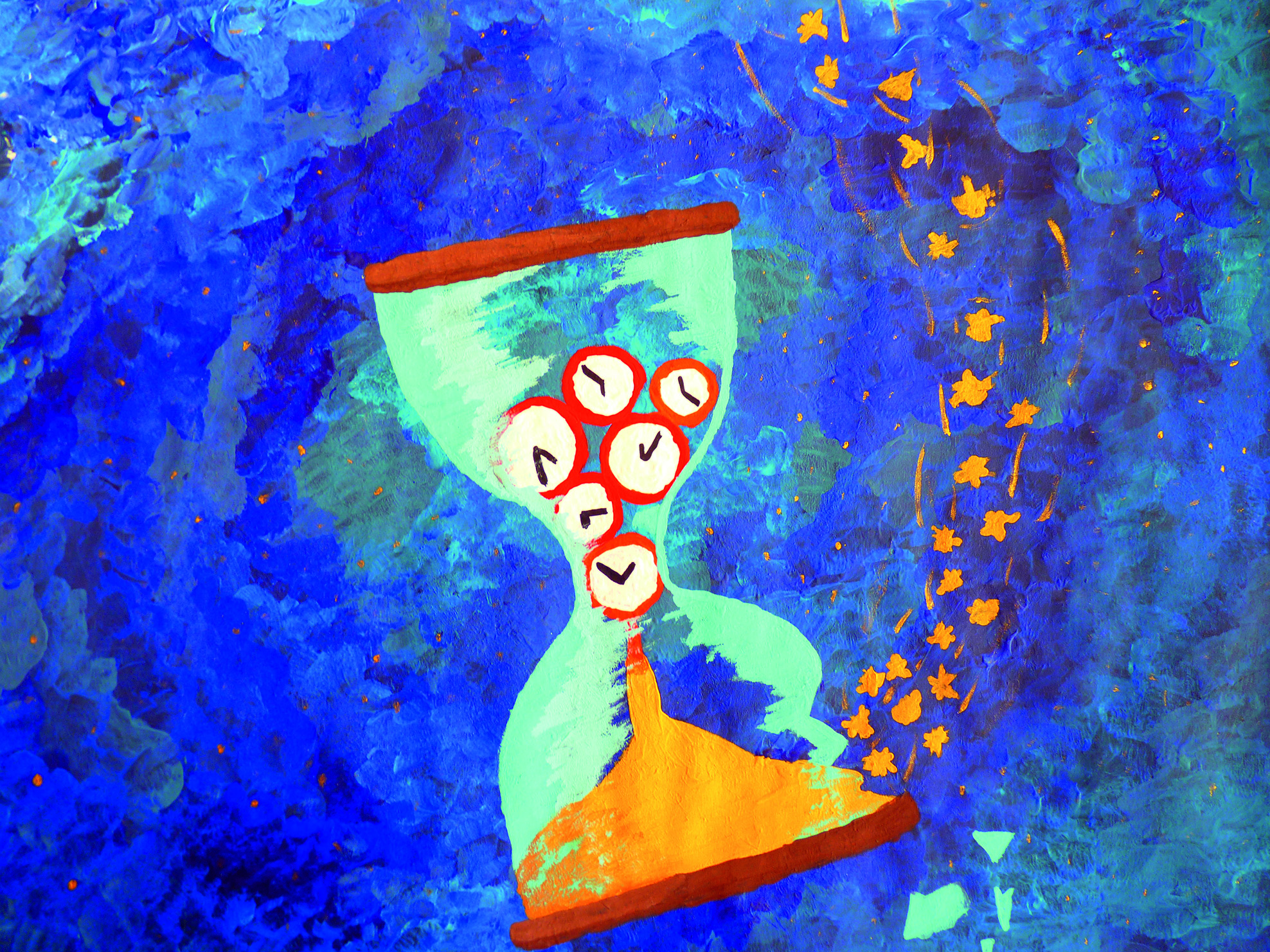Surreales_Stilleben_zum_Thema_Zeit_Acrylfarben_Eva_Maria_Buchner_Q12